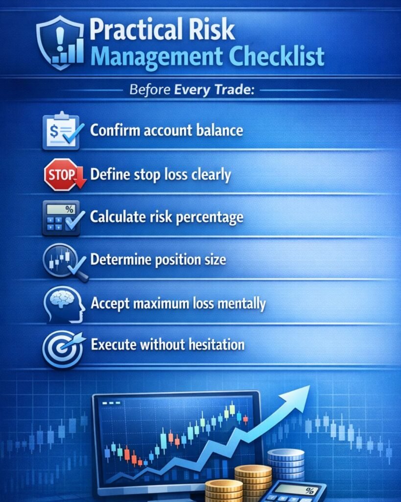 How Much Should You Risk Per Trade? 7 Practical Risk Management Checklist