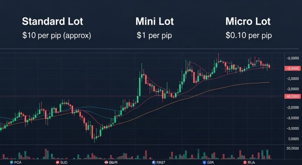 How to Calculate Position Size in Forex Trading for Beginners Step by Step 4 type of lots