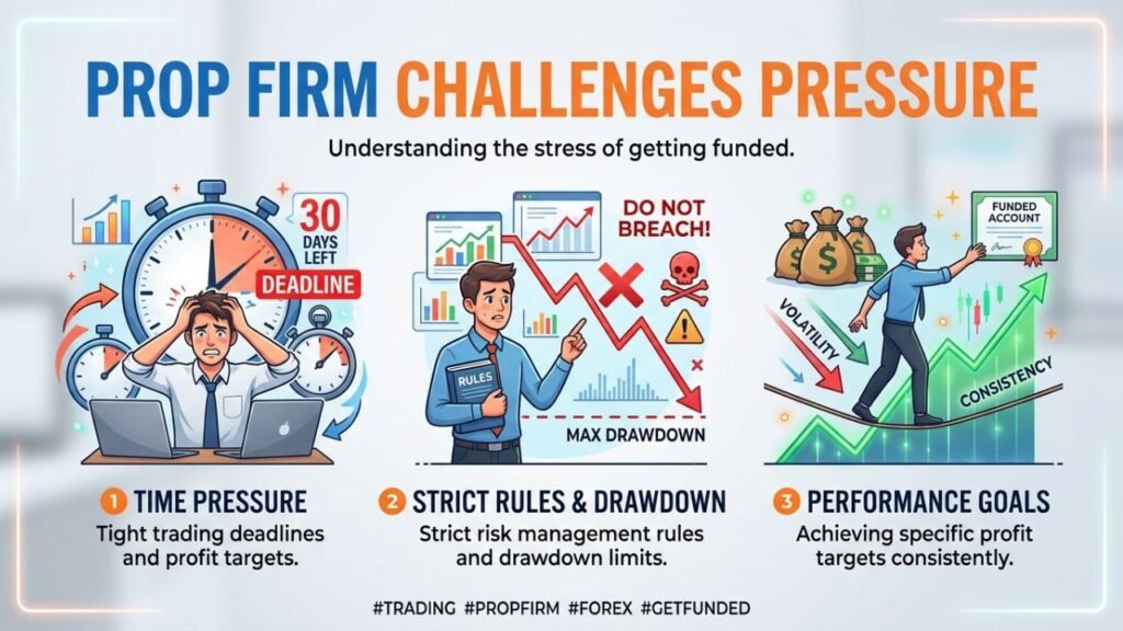 Prop Firm Challenges Pressure