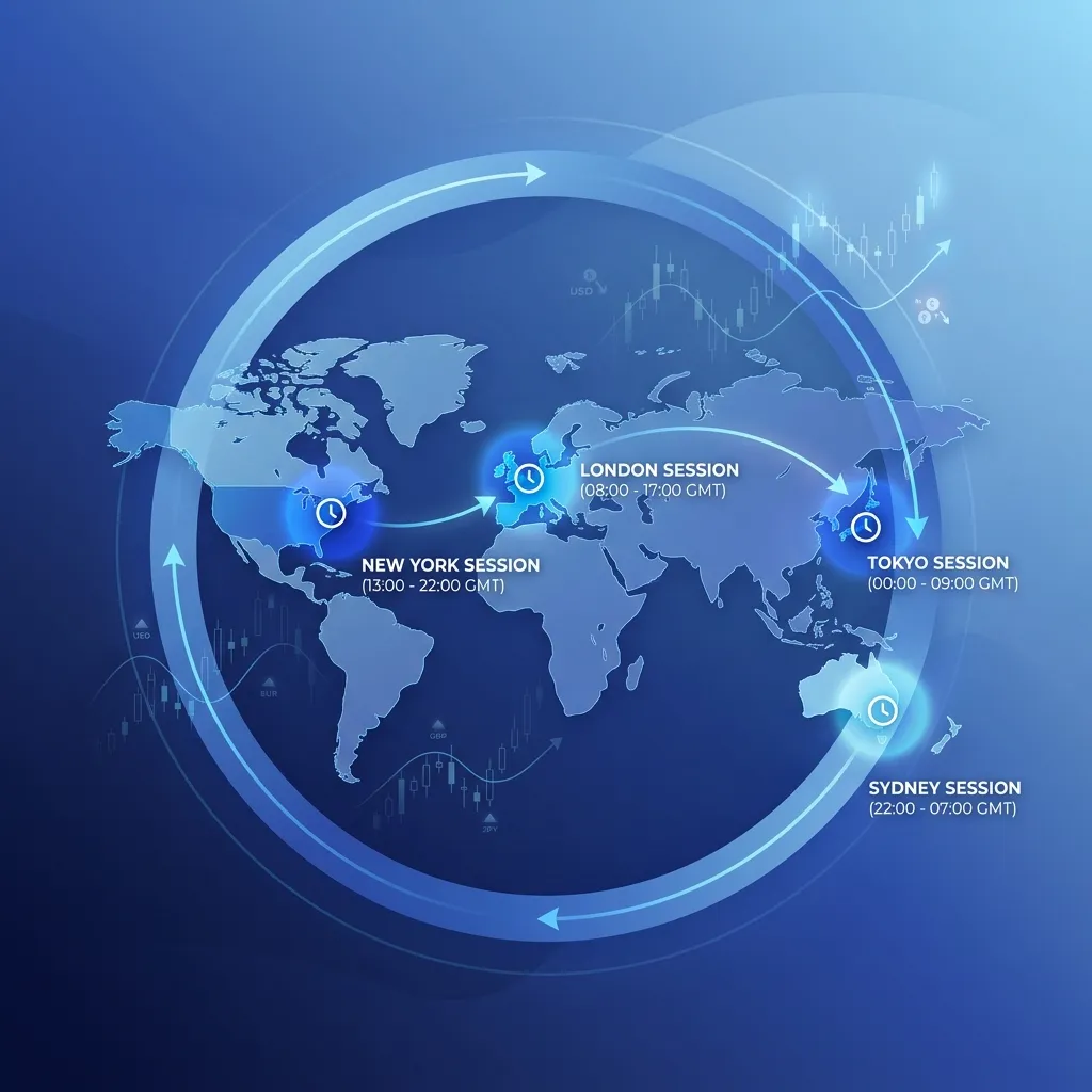 How the 24-Hour Forex Market Actually Works