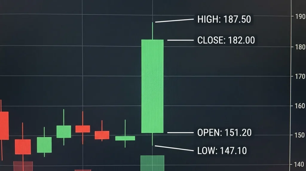 High Pricey candle trading 202607051343